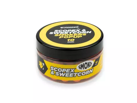 FEEDER EXPERT Smokers pop-up 100ml - Scopex Kukuřice 10mm
