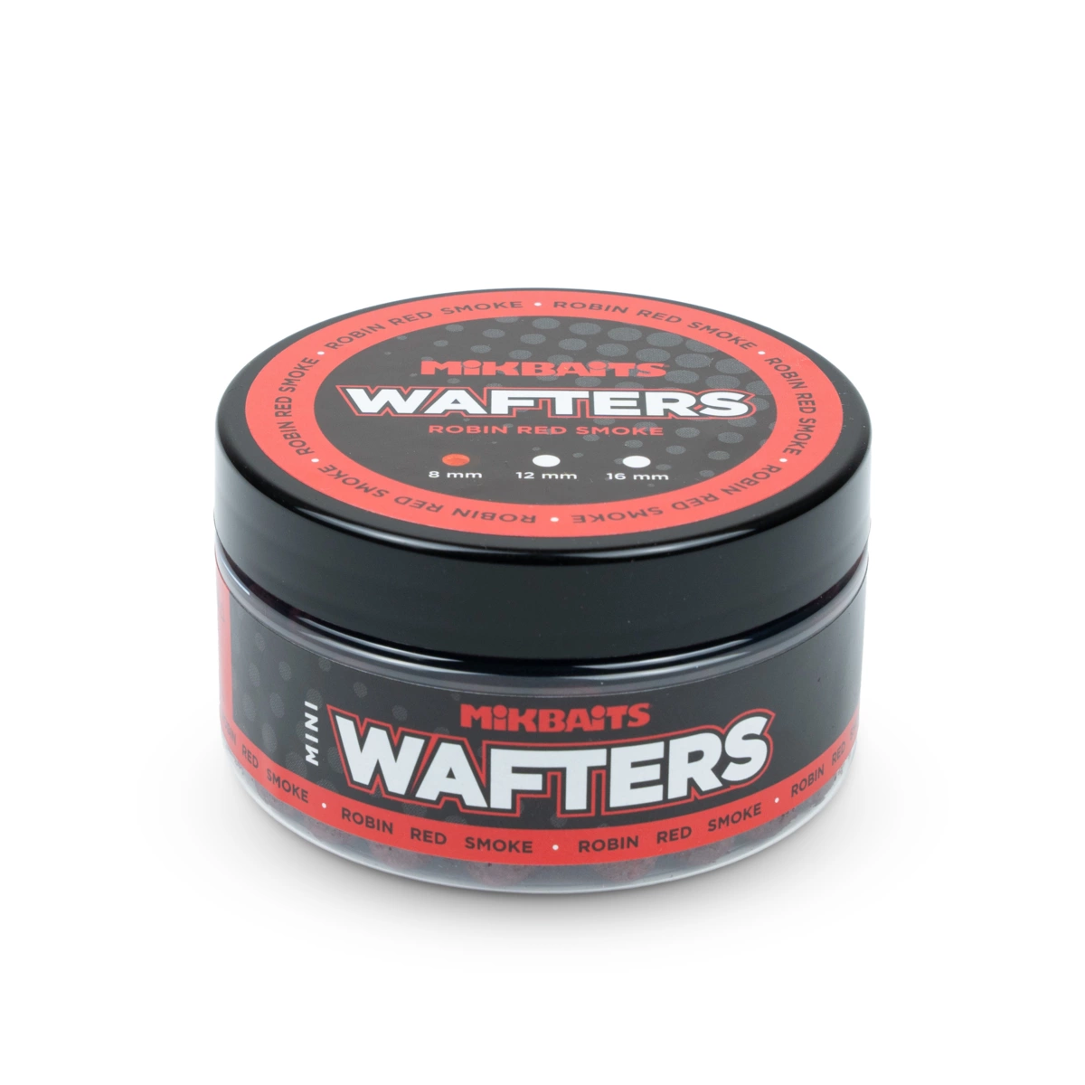 MIKBAITS Mini Wafters 100ml - Robin Red SMOKE 8mm