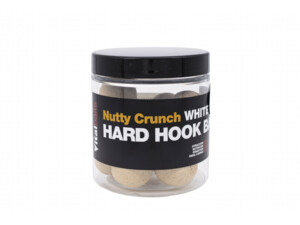 Vitalbaits Boilies Hard Hook Bait Nutty Crunch White 100g 18mm