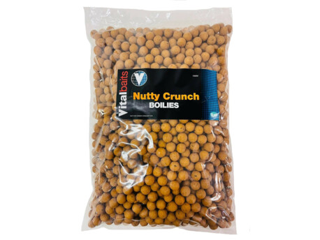 Vitalbaits Boilies Nutty Crunch 5kg 18mm