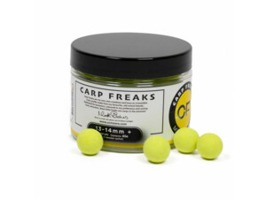 CC Moore Carp Freaks - Plovoucí boilie Carp Freaks+ žlutá 14mm 45ks 