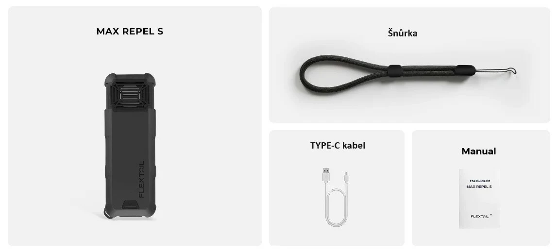 FlexTail Repelent proti hmyzu Max Repel 2-in-1