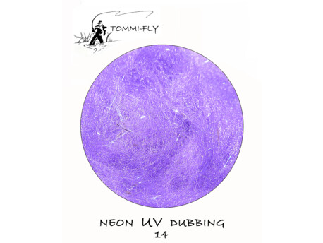 TOMMI FLY NEON UV DUBBING - dark purple