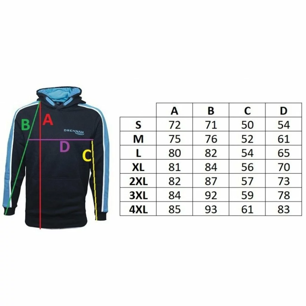 Drennan mikina Heavy Hoody Black