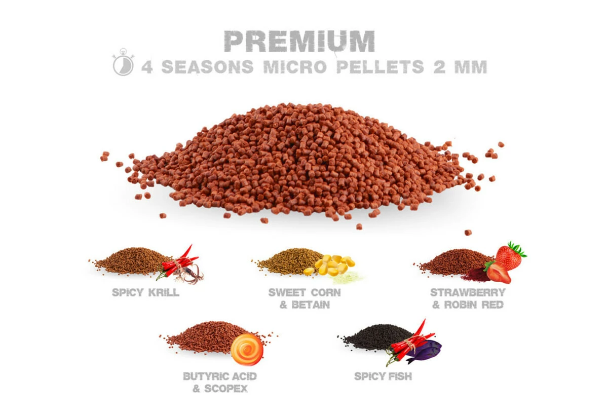 ZFISH Mikro Pelety 2mm/700g