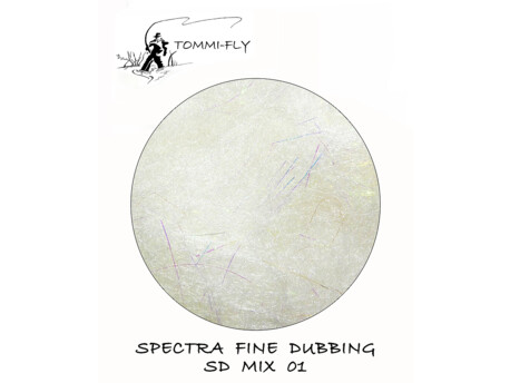 Tommi Fly - SPECTRA DUBBING MIX - bílý