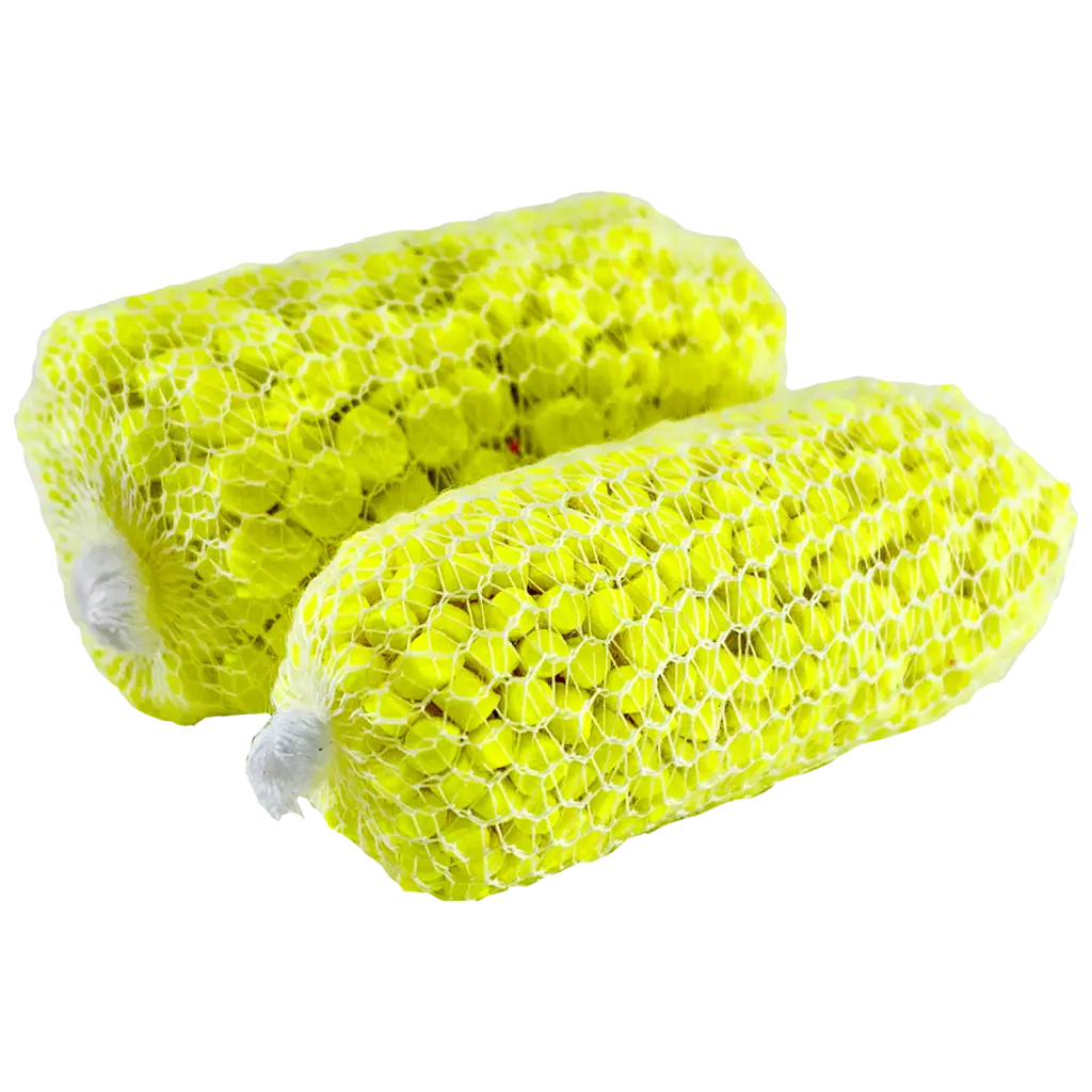 LK Baits PVA Pellets Fluoro Pineapple/N-Butiric 4mm 32x50mm 10ks