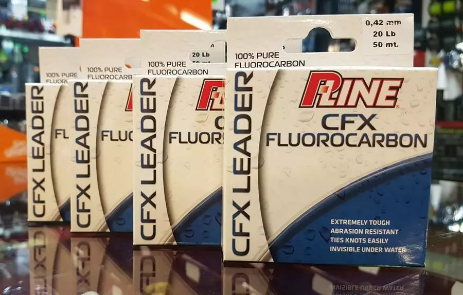 P-Line fluorokarbon CFX Fluorocarbon Leader ø 0,42 mm 20 lb 9,1 kg (750186211) VÝPRODEJ