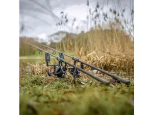 Avid Carp Hrazda na 2 Pruty Lok Down 2 Rod Fixed Buzz Bar 14cm AKCE