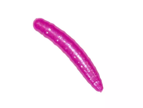Revol Baits nástraha Larva 35mm příchuť krevetka, barva růžová perleť 15ks