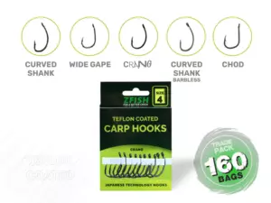 ZFISH Trade Pack Teflonové Háčky 160ks
