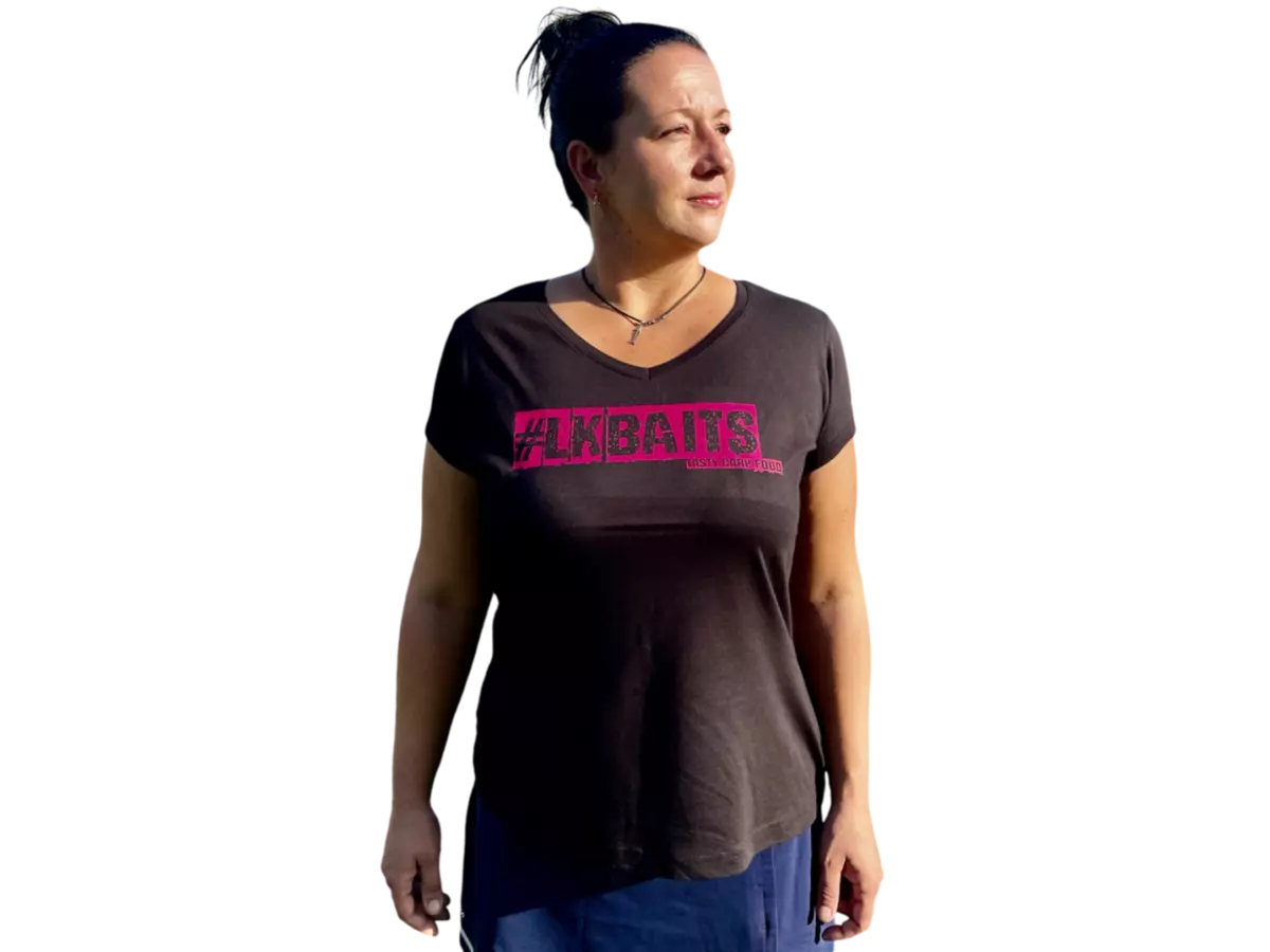 LK Baits dámské triko Černé vel.XL