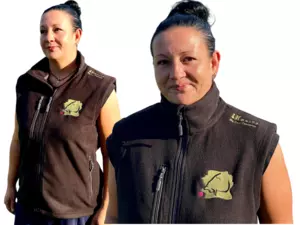 LK Baits vesta Exit Fleece unisex černá vel.M