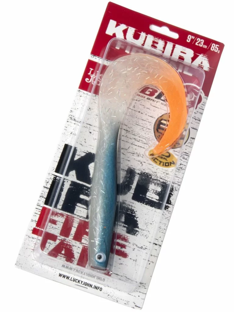 Lucky John 3D Kubira Fire Tail 7" 18cm 60g barva PG44