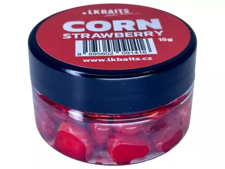 LK Baits CUC! kukuřice dipovaná Strawberry, 25ml