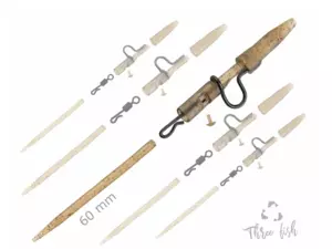 ZFISH Závěska Heavy Duty Clip Complete Pin Set 60 mm