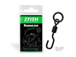 ZFISH Obratlík Ronnie Rig Swivel Matt vel.12
