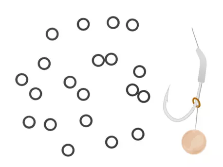 ZFISH Návazcové Kroužky Rig Rings