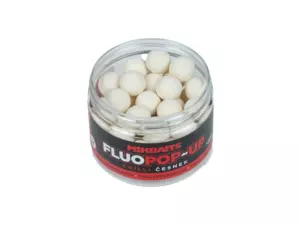 MIKBAITS Plovoucí fluo boilie 150ml - Chilli Česnek 14mm