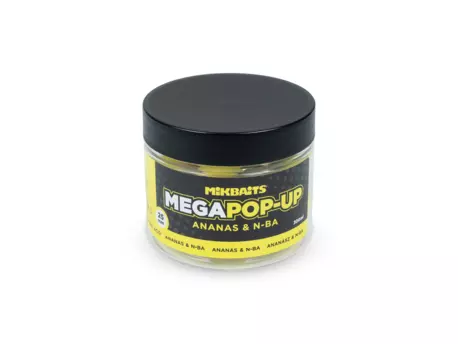 MIKBAITS Mega fluo pop-up 300ml - Ananas N-BA 25mm