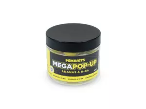 MIKBAITS Mega fluo pop-up 300ml - Ananas N-BA 25mm