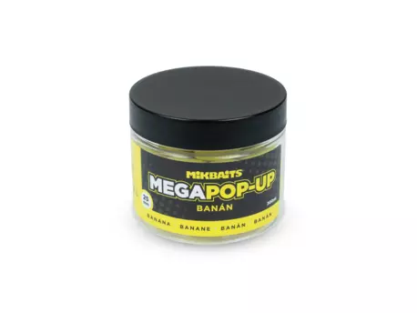 MIKBAITS Mega fluo pop-up 300ml - Banán 25mm