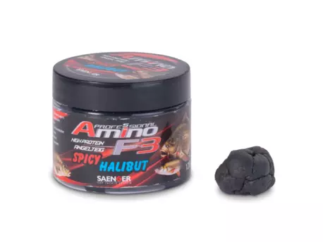 Saenger rybářské těsto Amino F-3 příchuť Halibut chilli 120g