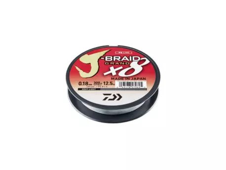 Daiwa Šňůra J-Braid Grand X8 Gray-Light 135m 0,06mm 5kg
