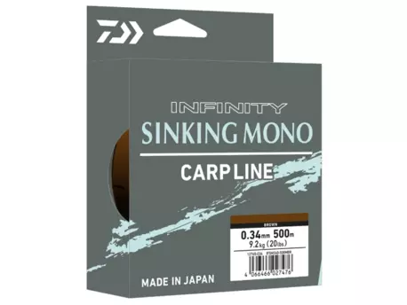 Daiwa Vlasec Infinity Sinking Mono Brown 500m 0,285mm
