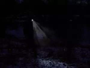 Zimní LED kšiltovka Delphin OutLINE Camo