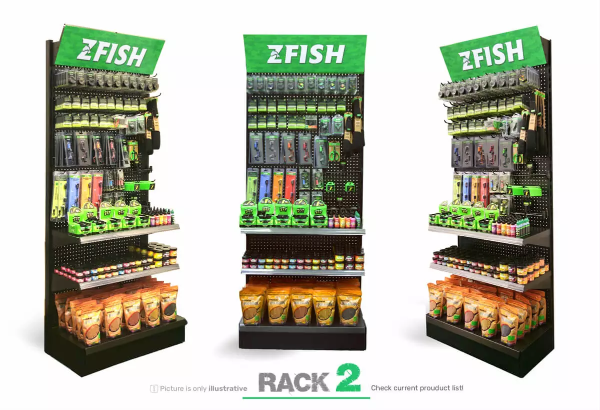 ZFISH Akční Set Produktů 2+ Prodejní Regál Zdarma!