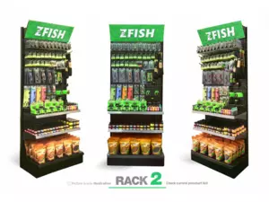 ZFISH Akční Set Produktů 2+ Prodejní Regál Zdarma!