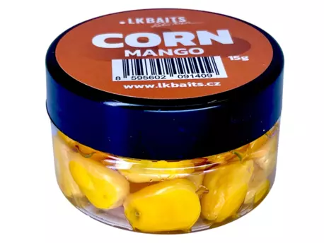 LK Baits CUC! kukuřice dipovaná Mango, 25ml 