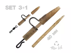 ZFISH Závěska Heavy Duty Clip Complete Set 40 mm