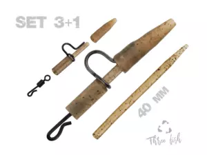 ZFISH Závěska Heavy Duty Clip Complete Set 40 mm