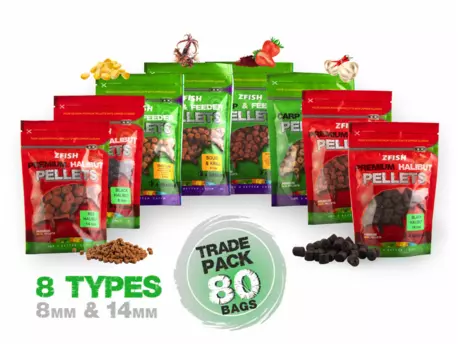 ZFISH Trade Pack Premium Pelety 80 balení