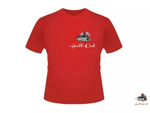 HELL-CAT Mikina klokánek s kapucí černá