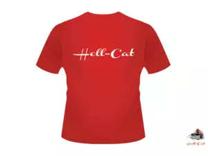 HELL-CAT Mikina klokánek s kapucí černá