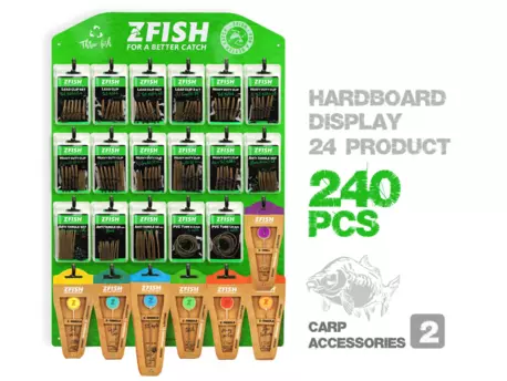 ZFISH Akční Set Kaprové Bižuterie 2+ Prodejní Tablo Zdarma!
