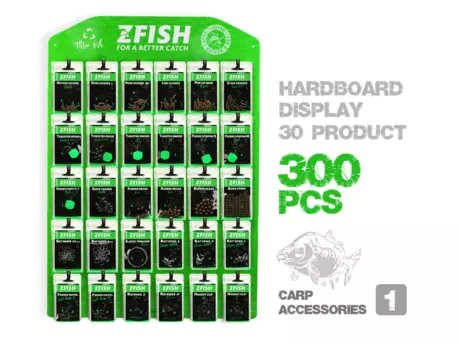ZFISH Akční Set Kaprové Bižuterie 1+ Prodejní Tablo Zdarma!