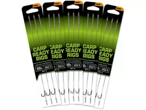 Fox Návazce Carp Ready Rigs Wide Gape Barbless 3 ks