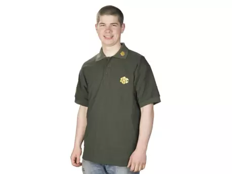 Tričko s límečkem JRC POLO SHIRT GREEN, vel. XXL