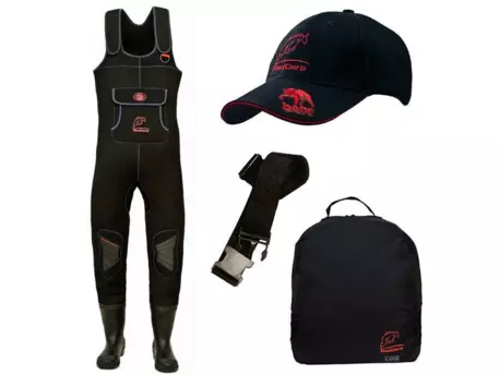 Behr neoprenové prsačky Red Carp 5 mm (gumová podrážka) Velikost: vel. 47/48 (8617905)