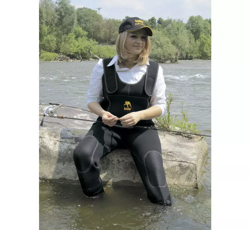 Behr neoprenové prsačky pro ženy a děti HighBack Neo WK 4 mm (gumová podrážka) Velikost: vel. 38/39 (8618812)