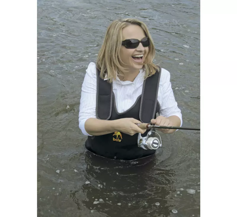 Behr neoprenové prsačky pro ženy a děti HighBack Neo WK 4 mm (gumová podrážka) Velikost: vel. 38/39 (8618812)