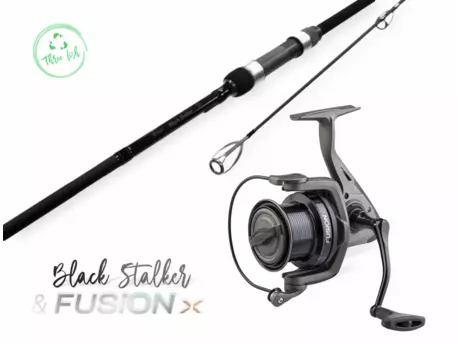 ZFISH Combo Prut Black Stalker 10ft/3lb + Naviják Fusion X 6000