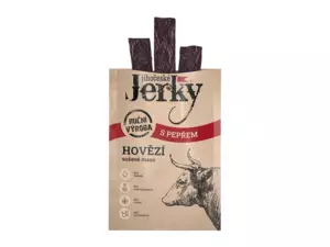 Jihočeské Jerky Hovězí s Pepřem 20g