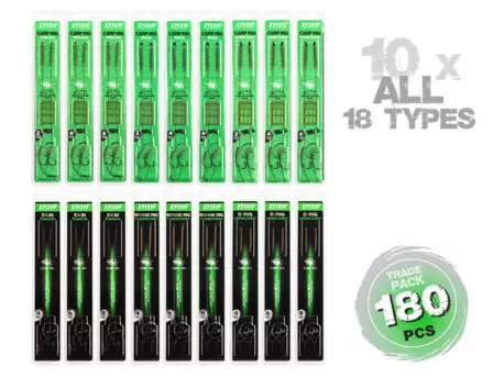 ZFISH Trade Pack Hotové Návazce 180ks