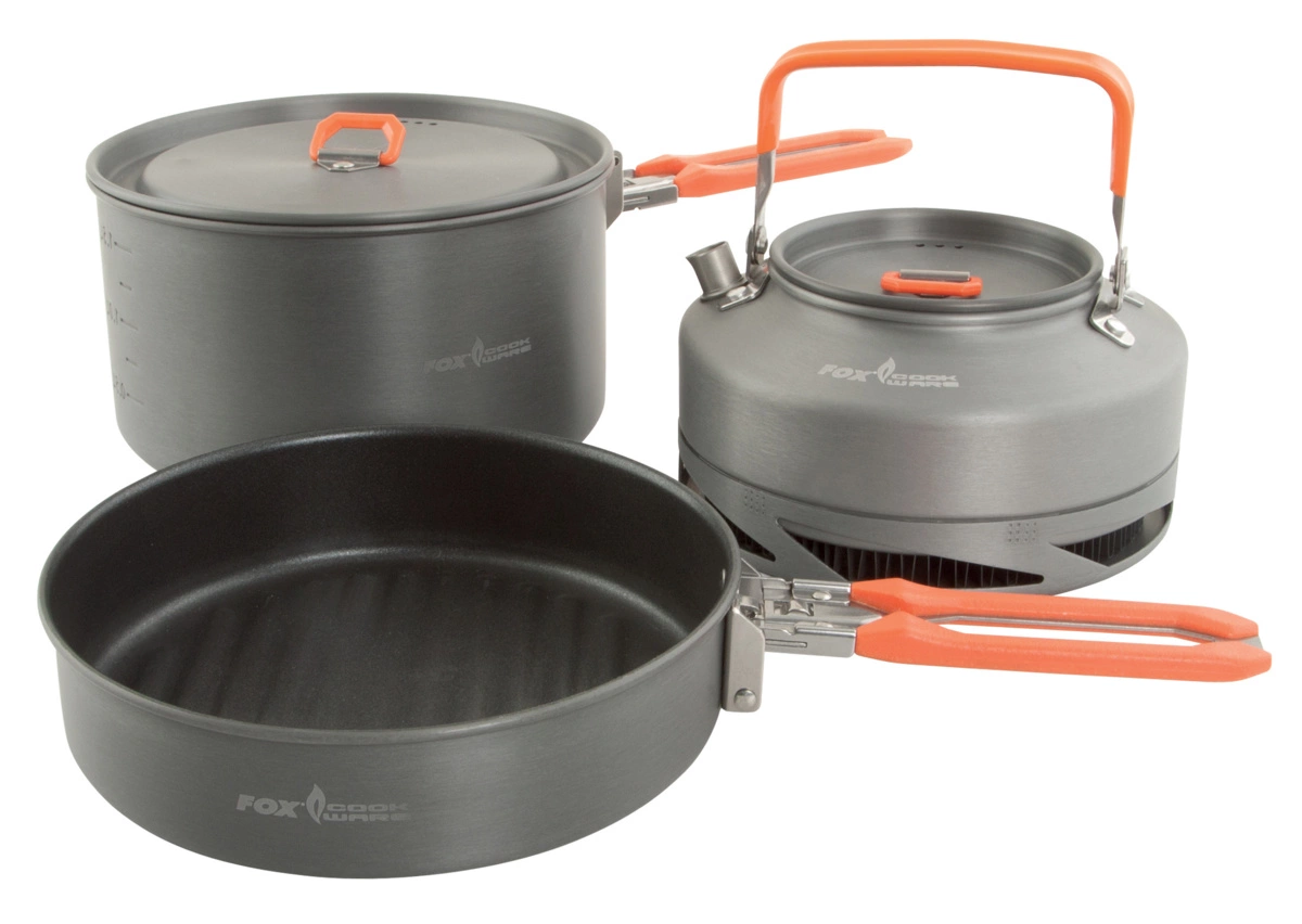 FOX Třídílná sada nádobí Cookware Set Medium AKCE