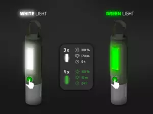 Kempingové svítidlo Delphin Torix